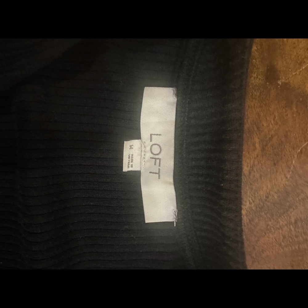 Loft Ribbed top button 1/2 front - Picture 4 of 6